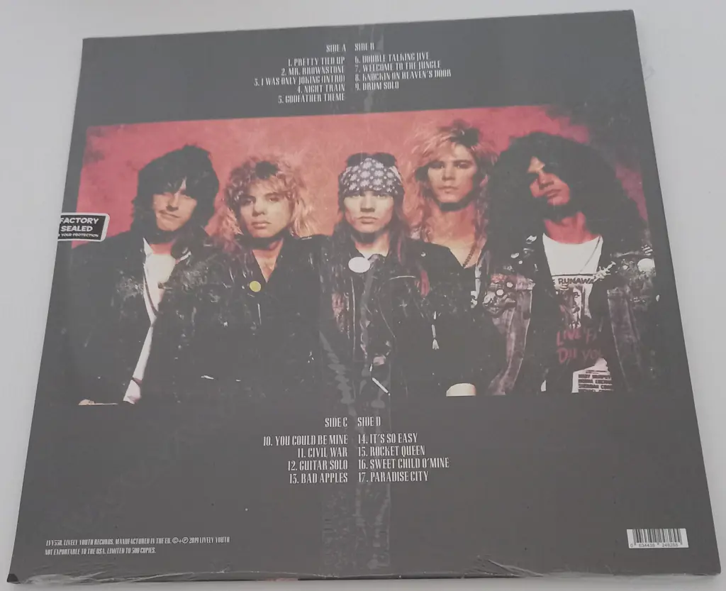 Guns N' Roses, Live At Maracana Stadium,  (sealed album) Image 1++